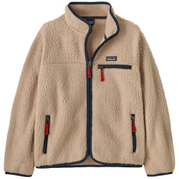 Dječja dukserica Patagonia K's Retro Pile Jacket - Valley Khaki bež/plava Valley Khaki