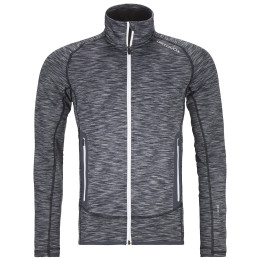Muška jakna Ortovox Fleece Space Dyed Jacket crna BlackRavenBlend