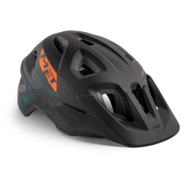 Dječja biciklistička kaciga MET Eldar Camo crna