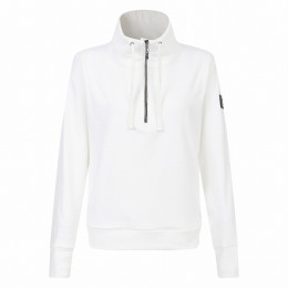 Ženska dukserica Dare 2b Glint Sweater bijela BlancDeBlanc