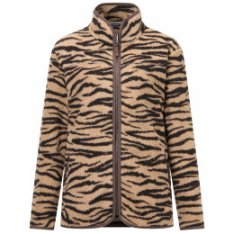 Ženska dukserica Regatta Womens Frankie Borg Full Zip smeđa BarcrnZebra