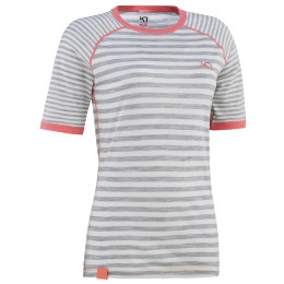 Majica Kari Traa Smale Tee (2020) siva/narančasta Greym