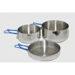 Set posuđa ALB forming K2 srebrena