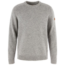 Muški džemper Fjällräven Övik Neps Knit Sweater M siva Light Beige