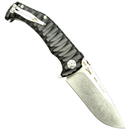 Sklopivi nož Dachs Knives Charon EVO crna Black Micarta