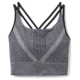Ženska funkcionalna odjeća Smartwool W Intraknit Strappy Bra crna
