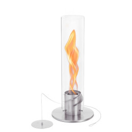 Bio kamin Höfats SPIN 900 Silver srebrena silver