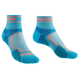 Ženske čarape Bridgedale Trail Run UL T2 CS Low Women's plava