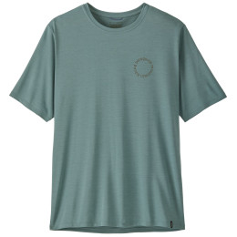 Muška majica Patagonia Men's Capilene Cool Daily Shirt - Spoke Stencil plava Blue Sage - Light Blue Sage X-Dye