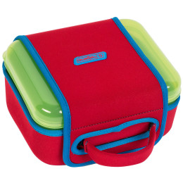 Kutija za užinu Nalgene Lunch Box Buddy crvena Red