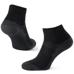 Čarape Zulu Merino Lite crna/siva black/grey