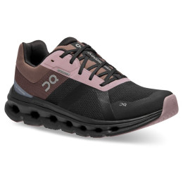 Ženske tenisice za trčanje On Cloudrunner Waterproof Black/Grape smeđa