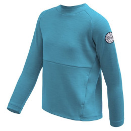 Dječja funkcionalna dukserica Sensor Merino Upper Traveller Mint Blue svijetlo zelena Mint Blue