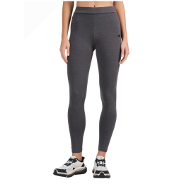 Ženske tajice 4F Tights Cas F307 siva Middle Grey Melange