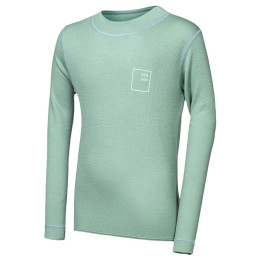 Dječja funkcionalna majica Sensor Merino DF Logo Up Basil Green svijetlo zelena Basil Green