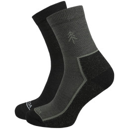 Čarape MOOA Merino Forest 2-pack različite varijante boja Mix 2 (black,green)