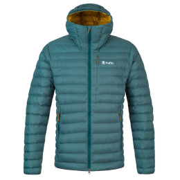 Muška pernata jakna Rafiki Project M zelena stargazer