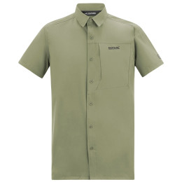 Muška košulja Regatta Anti-Insect Travel Light S/S Shirt zelena Light Sage