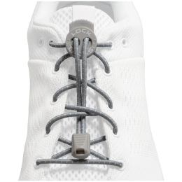Vezice za cipele Lock Laces Original siva Cool Gray
