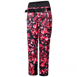 Ženske hlače Dare 2b Liberty II crna/crvena Lollipblossm