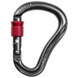 Karabiner Ocún EAGLE HMS screw siva Anthracite