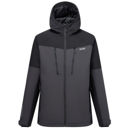 Muška zimska jakna Regatta Highton Stretch Padded Jacket crna/siva Ash/Black