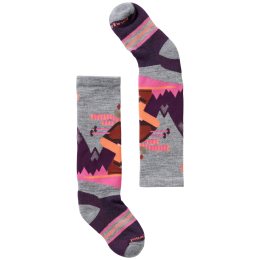 Dječje čarape Smartwool Kids' Wintersport Full Cushion Mountain Moose OTC Socks ružičasta LIGHT GRAY/PINK