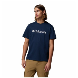 Muška majica Columbia CSC Basic Logo™ Tee tamno plava Collegiate Navy, Gem Columbia