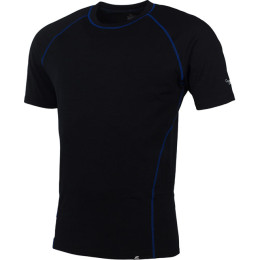 Muška majica Hannah Cottonet M 12 kr. rukáv crna/plava Anthracite(Blue)
