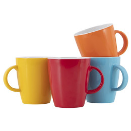 Set šalica Gimex Mug Rainbow 4 pcs