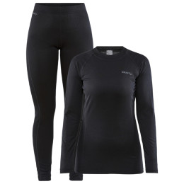 Ženski set Craft Core Warm Baselayer crna Black