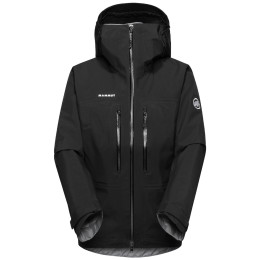 Ženska jakna Mammut Taiss HS Hooded Jacket Women crna black