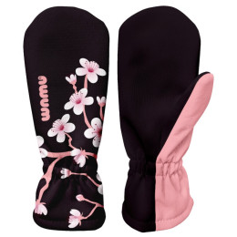 Dječje softshell rukavice WAMU Pink ružičasta DARK PURPLE