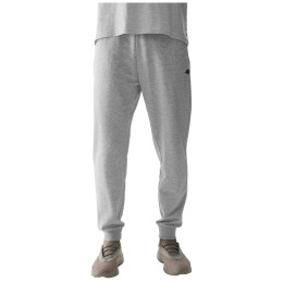 Muške trenerke 4F Trousers Cas M603 svijetlo siva Cold Light Grey Melange