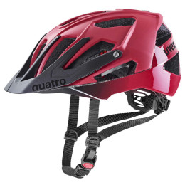 Biciklistička kaciga Uvex Quatro Cc crvena/crna