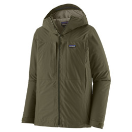 Muška jakna Patagonia M's Insulated Boulder Fork Rain Jkt zelena Basin Green