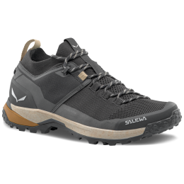 Muške cipele za planinarenje Salewa Puez 2 Knit Ptx M crna Black/Black