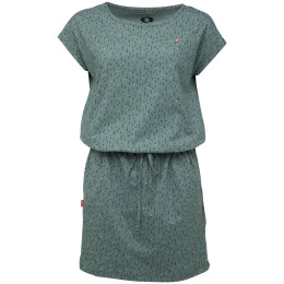 Ženska haljina Loap Baskela zelena khaki