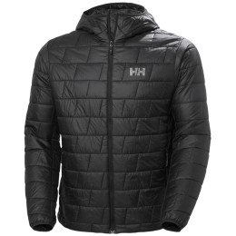 Muška jakna Helly Hansen Lifaloft Hooded Insulator crna 990 Black