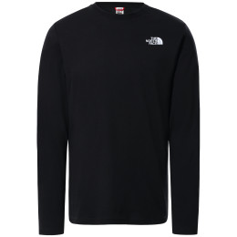 Muška majica The North Face Red Box Tee Long Sleeve crna/zelena Tnfblk/Thymbrshwdcamprint