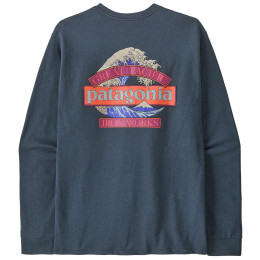 Muška majica Patagonia Long-Sleeved Great Waves Responsibili-Tee