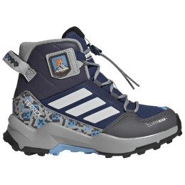 Dječja obuća Adidas Terrex Ax4R Cw+ Mid Blue