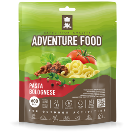 Dehidrirana hrana Adventure Food Těstoviny Bolognese 152g zelena