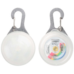 Svjetlo za psa Nite Ize Spotlit Rechargeable Collar Light - Disc-O Tech bijela Disc-O Tech