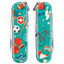 Džepni nož Victorinox Classic LE Sports World zelena SkiRace