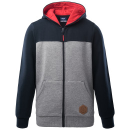 Dječja dukserica Bejo Tiago II Jrb siva/crvena DarkSapphire/GrayMelange/ChineseRed