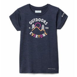 Dječja majica Columbia Mission Peak Short Sleeve Graphic Shirt crna