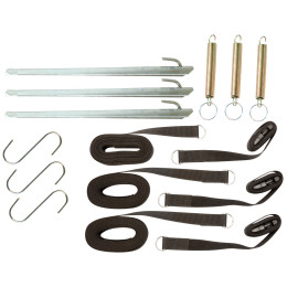 Set za šatore Bo-Camp Storm line set crna