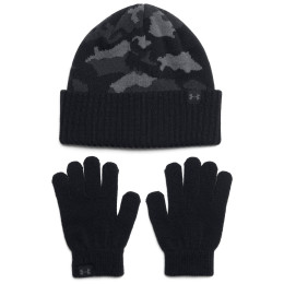 Kapa Under Armour B Beanie/Glove Combo Black