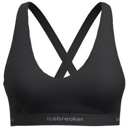 Sportski grudnjak Icebreaker W Mer 125 Cool-Lite Sprite Racerback Bra crna Black